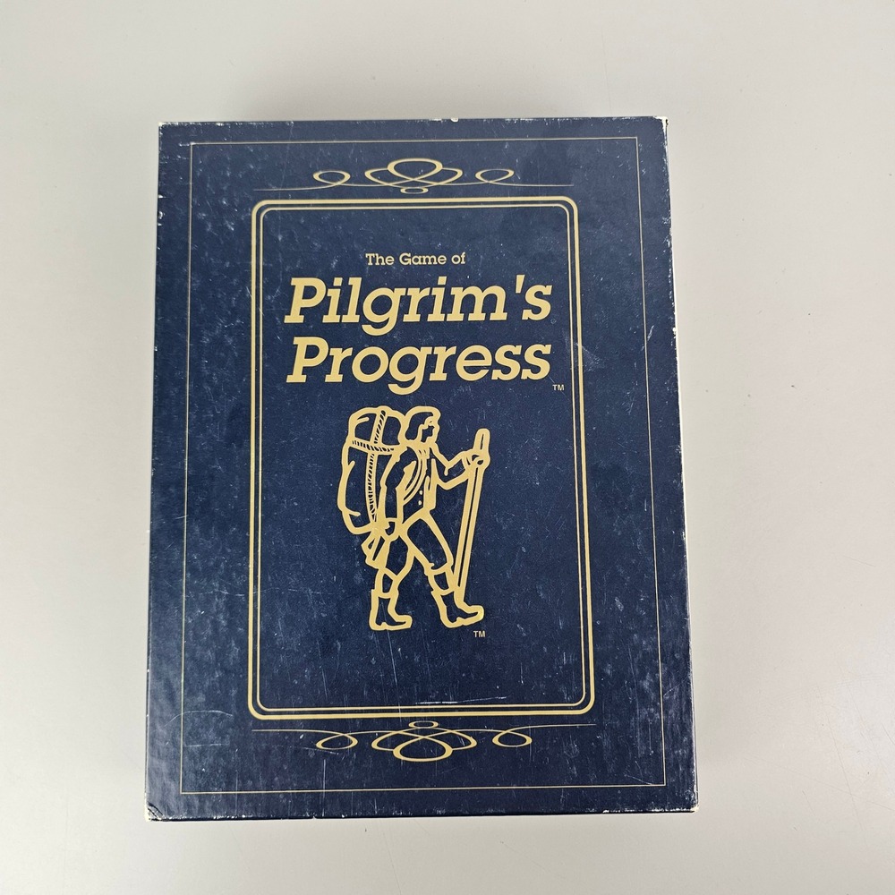 The Game of Pilgrim's Progress Board Game Complete Vintage 1994 Family Time Inc